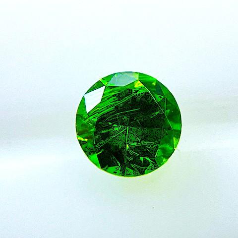 デマントイドガーネット　ラウンドカット　0.18ct　ルースの画像