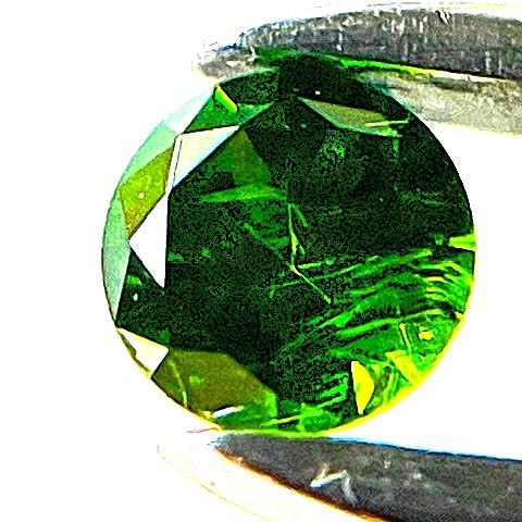 デマントイドガーネット　ラウンドカット　0.18ct　ルースの画像