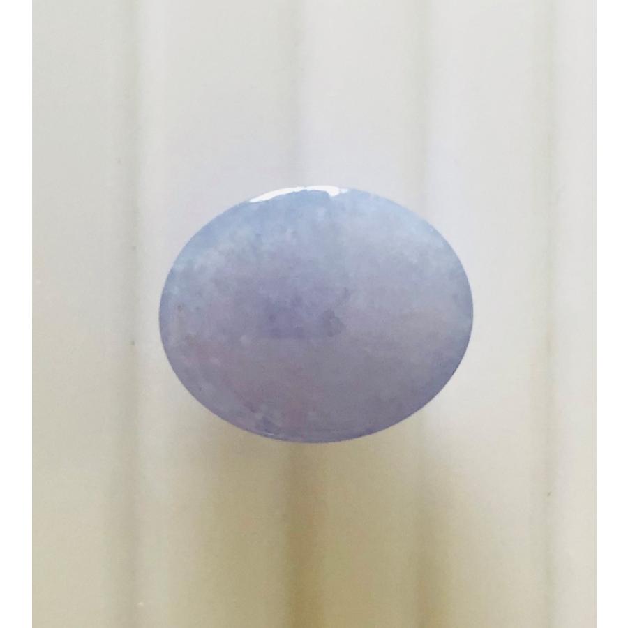 ラベンダー翡翠　13.39ct　ルース　翡翠の画像