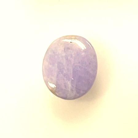 ラベンダー翡翠　オーバル　2.91ct　ルースの画像