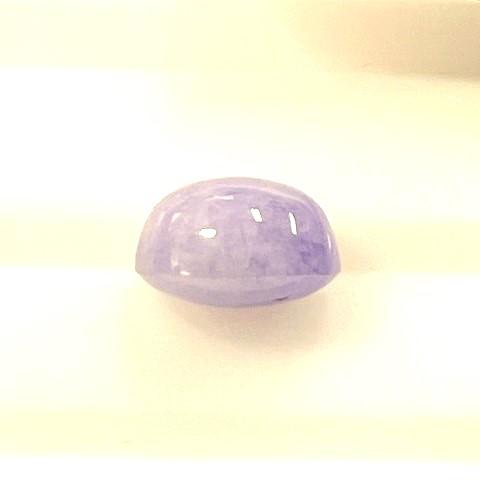 ラベンダー翡翠　オーバル　3.82ct　ルースの画像