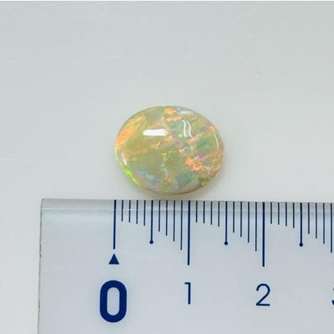 オパール 4.45ct ルース オーストラリア産 ホワイトオパール オパール 4.45ct ルース オーストラリア産 ホワイトオパール