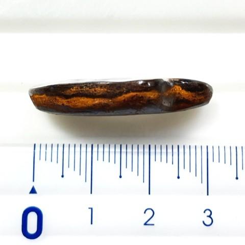 ボルダーオパール　22.46ct　ルース　鑑別書付きの画像
