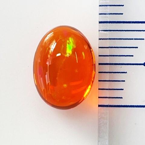 メキシコオパール　オーバル　2.19ct　ルースの画像