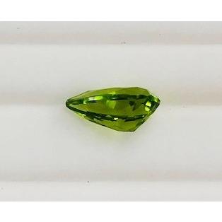 ペリドット　ペアシェイプカット　1.94ct　ルースの画像