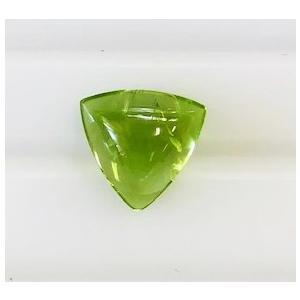 ペリドット　トリリアント　カボション　4.13ct　ルースの画像