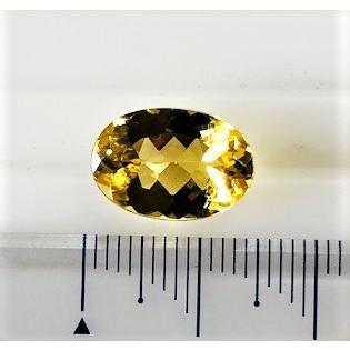 イエローベリル　4.25ct　ルースの画像