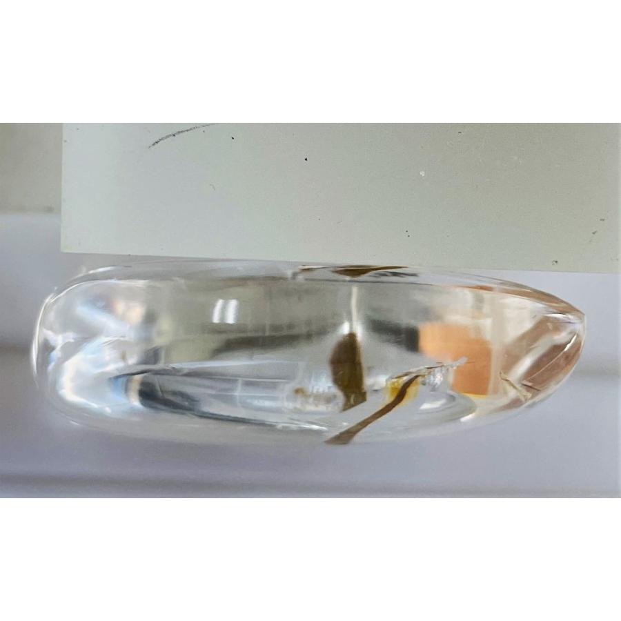 ルチルクォーツ　92.44ct　ルースの画像