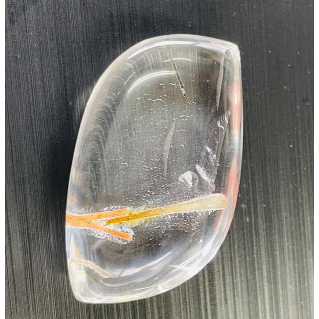 ルチルクォーツ　92.44ct　ルースの画像