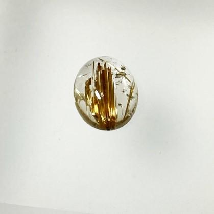 ルチルクォーツ 約 9×11mm カボション : gem-ichinoseYahoo!店 - 通販