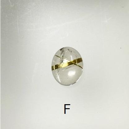 ルチルクォーツ カボション 約9X11 mm : gem-ichinoseYahoo!店