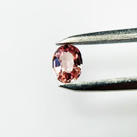 パパラチアサファイア 0.247ct 日独宝石研究所 鑑別書付き ルース