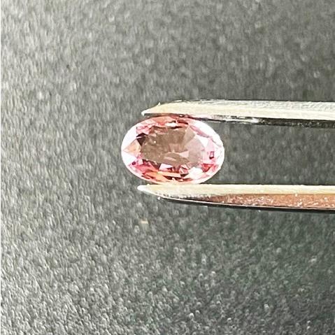 パパラチアサファイア 0.508ct 日独宝石研究所 鑑別書付き ルース sold
