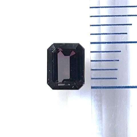 サファイア カラーチェンジタイプ 0.73ct ステップカット ソーティング
