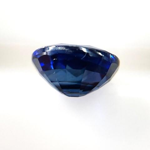 サファイア　オーバル　1.035ct　ロイヤルブルー　　ソーティング付きルースの画像