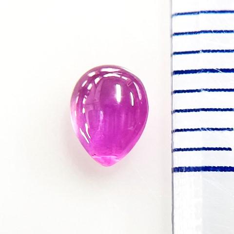 スタールビー　ペアシェイプ　0.53ct　　　　　　　　ソーティング付きルース_2