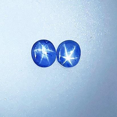 スターサファイア　ペア　1.67ct　ルースの画像