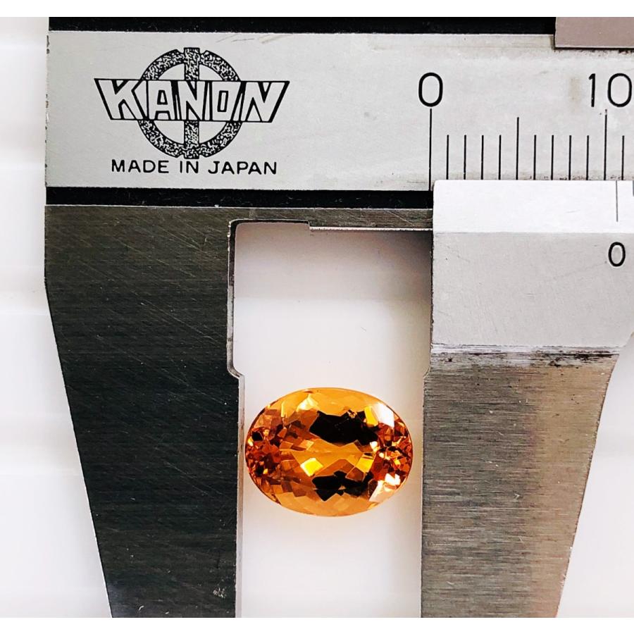 インペリアルトパーズ 3.25ct ルース sold out : gem-ichinoseYahoo!店