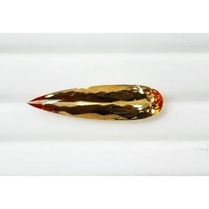 インペリアルトパーズ　ペアシェイプ　4.47ct　ルースの画像