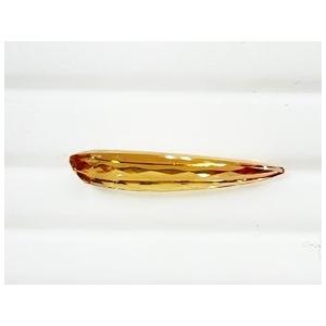 インペリアルトパーズ　ペアシェイプ　4.47ct　ルースの画像