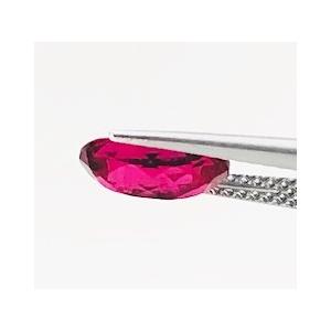 ピンクトルマリン　オーバルカット　1.34ct　ルース ソーティングメモ付の画像