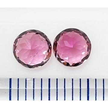 ピンクトルマリン 1.02ct K14WG トルマリン ピアス 1.02CTの通販 by