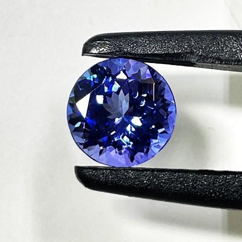 タンザナイト　ラウンドカット　2.88ct　ルースの画像