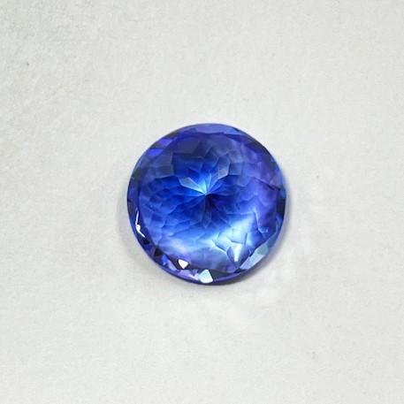 タンザナイト　ラウンドカット　2.88ct　ルースの画像