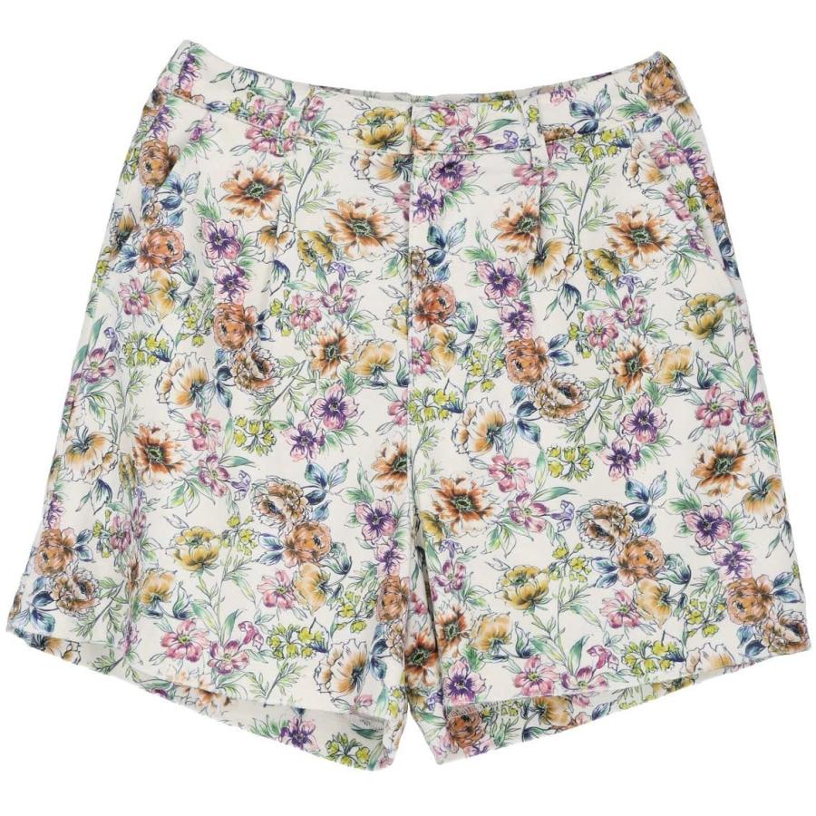 超大特価 リエンダスエルタゴルフ Rienda Suelta Golf 花柄起毛プリント ショートパンツ レディース Rs ホワイト Mサイ 超目玉 Blog Lonolife Com