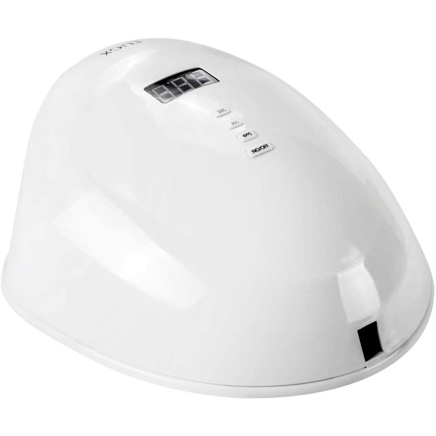 ジェルネイル キッチン家電 ライト 硬化用 ジェル Ledライト 56w ホワイト ハンドトリートメント機能搭載 ネイル ホワイト セルフネイル ジェル 自動感知センサー L Geminassmarket レジン
