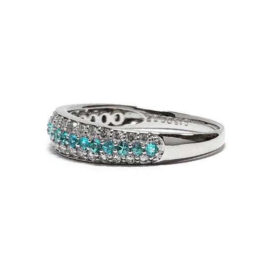 新品 NGLカード鑑付 パライバトルマリン 0.15ct ダイヤモンド 0.32ct 