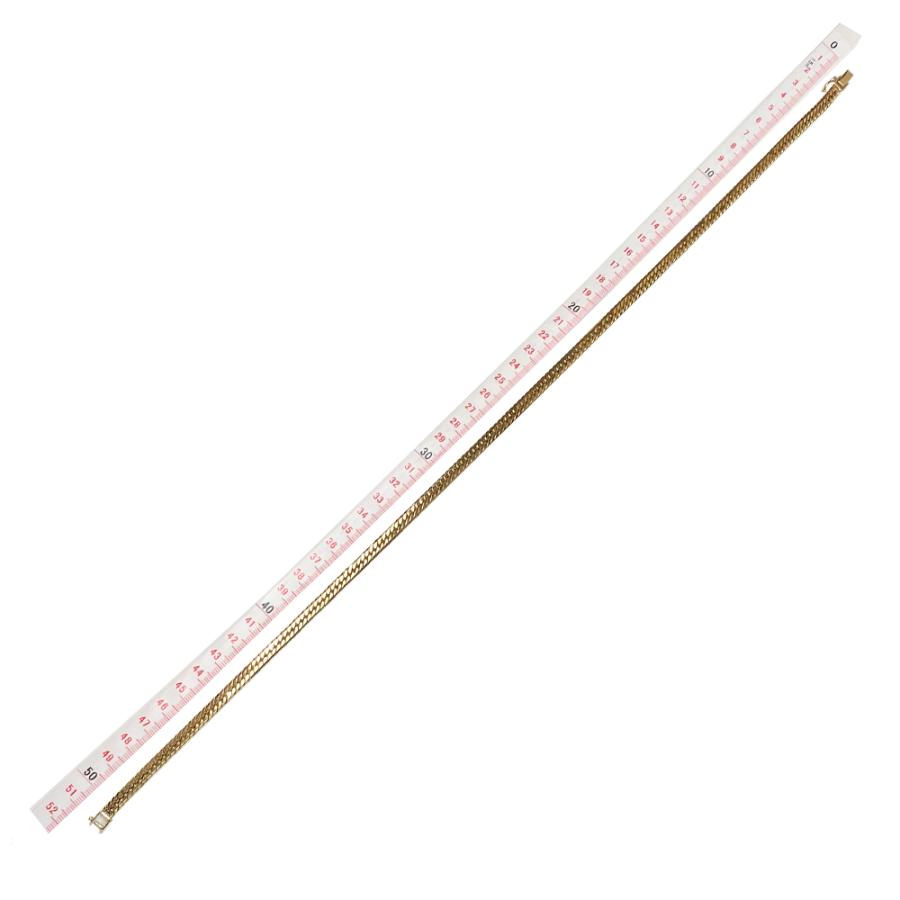 K18 6面ダブル 喜平 ネックレス 50.65g 50cm : ジェムラインジャパン