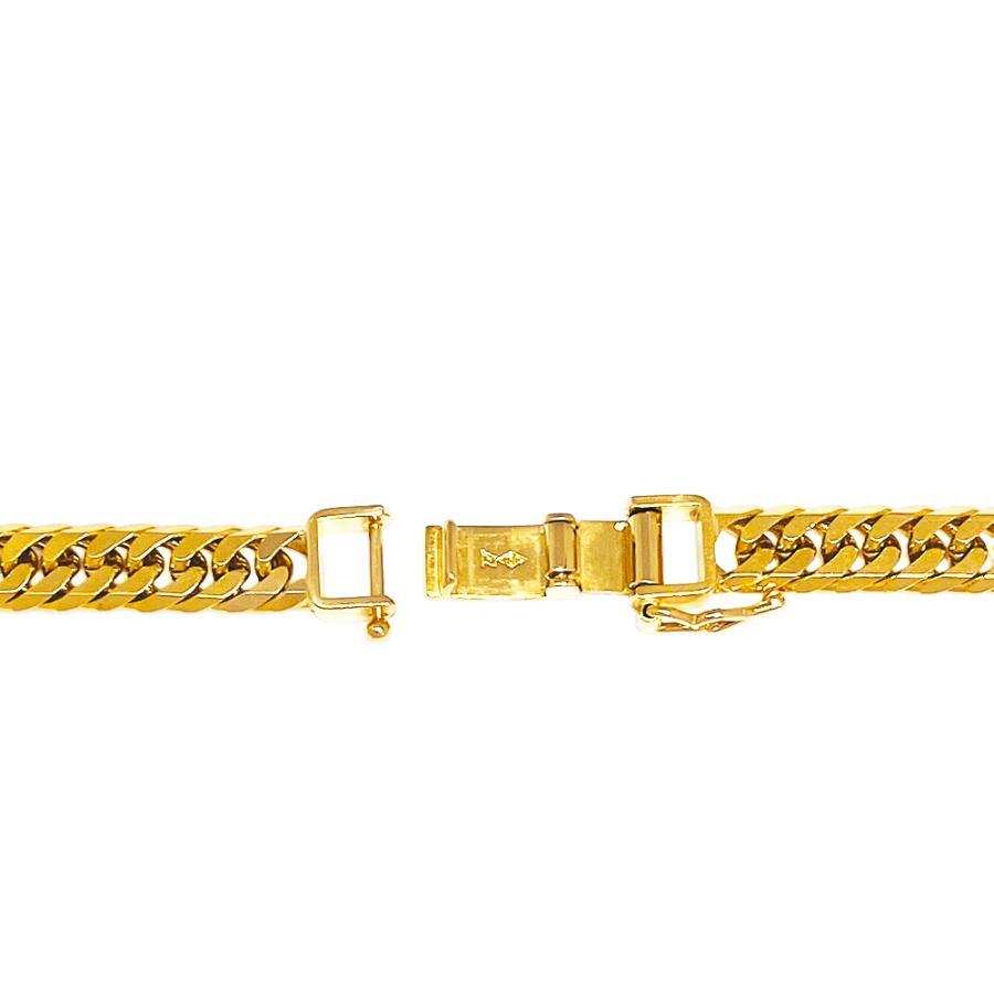 K18 6面ダブル 喜平 ネックレス 50.50g 60cm : ジェムラインジャパン