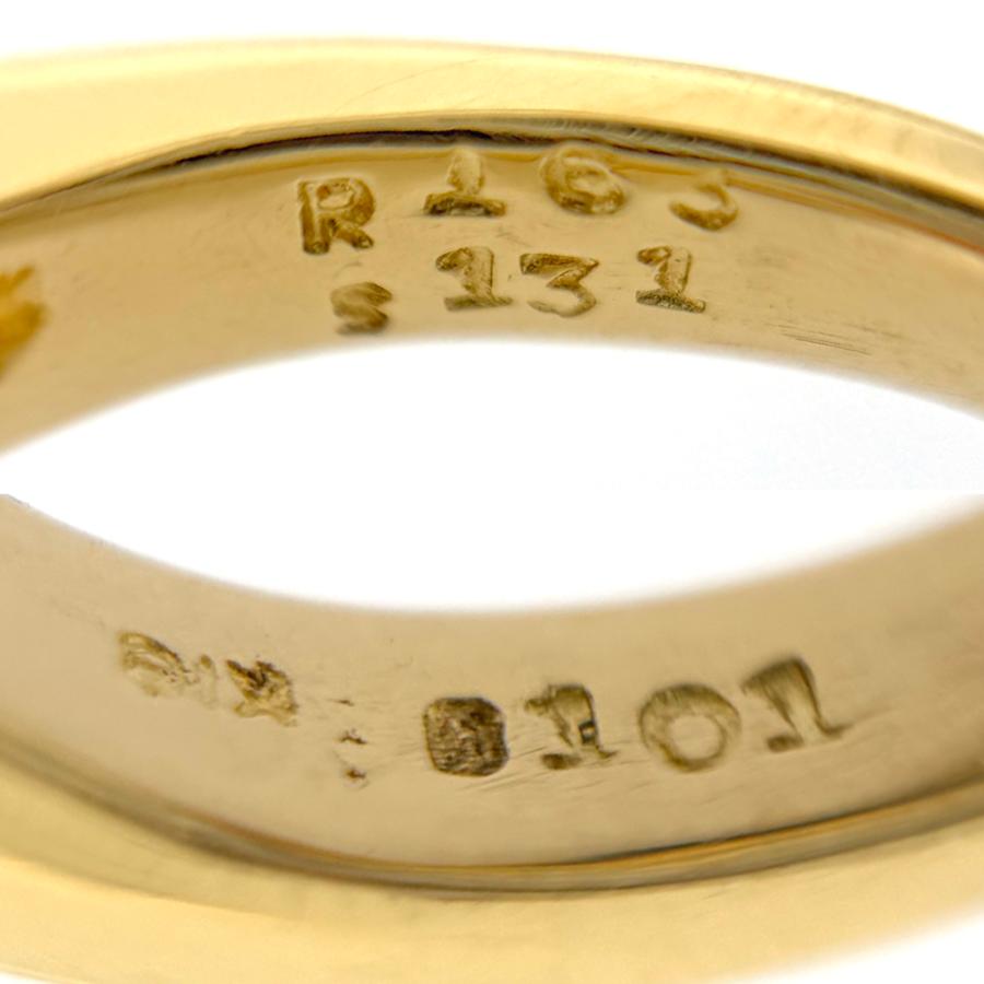 GIA鑑定書付 K18 ルビー 1.63ct サファイア 1.31ct ダイヤモンド 1.01ct リング_4
