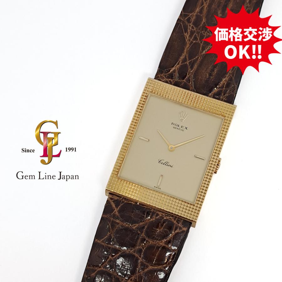 チェリーニ ヴィンテージ ロレックス 4127 69番 YG無垢 メンズ 手巻き