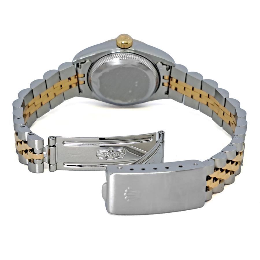 ROLEX デイトジャスト　モデルNo.69173 2コマ レディ デイトジャスト ロレックス 69173 2BR グリーンジェイド