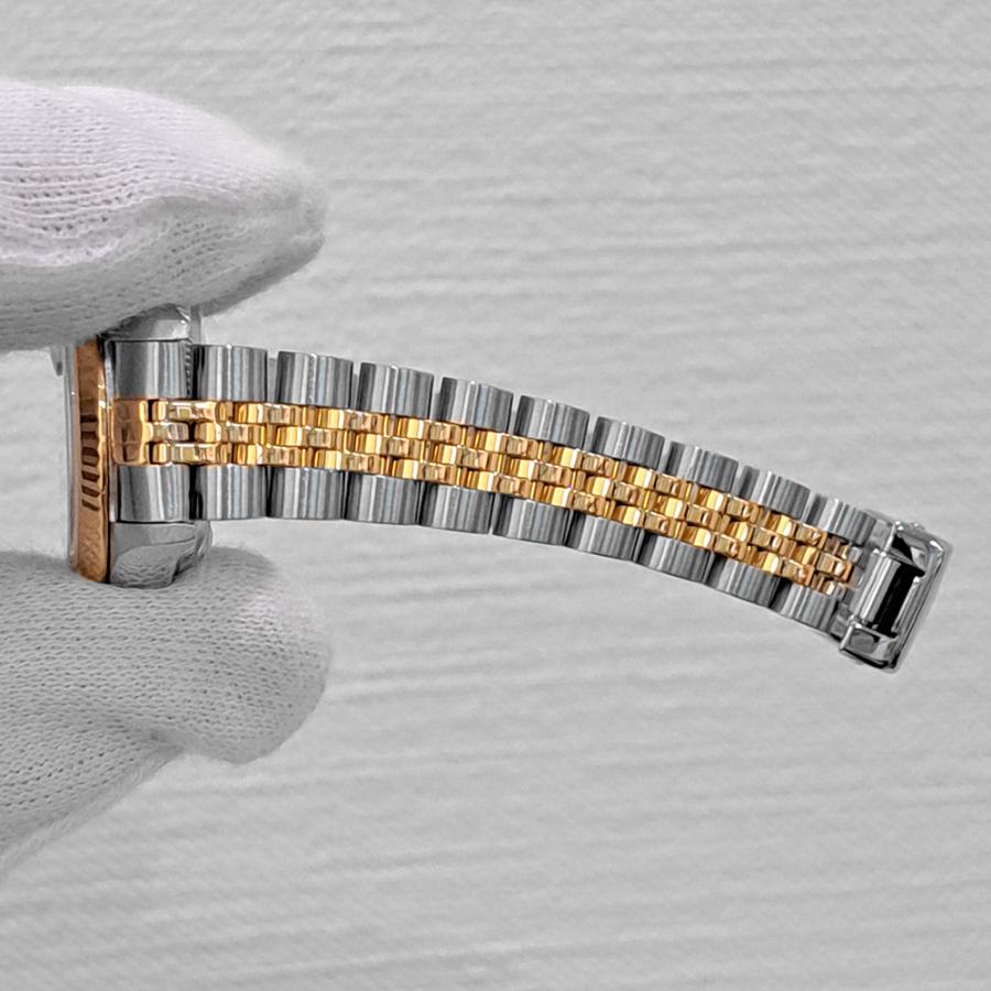 ROLEX デイトジャスト　モデルNo.69173 2コマ レディ デイトジャスト ロレックス 69173 2BR グリーンジェイド