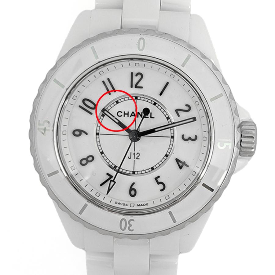 J12 シャネル 新型 H5698 33mm ホワイトセラミック 美品 レディース  