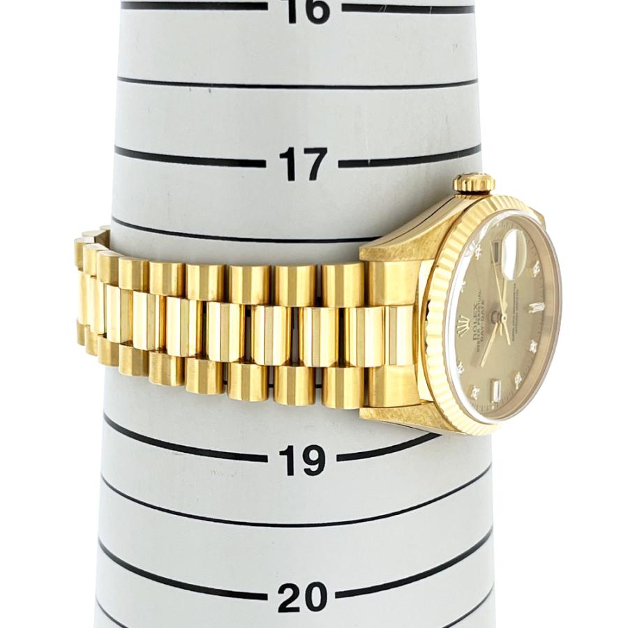 ロレックスデイデイト 純正10Pダイヤ文字盤&針 セット ROLEX】【OH済】【コンピュータ文字盤】ロレックス『デイデイト 10P