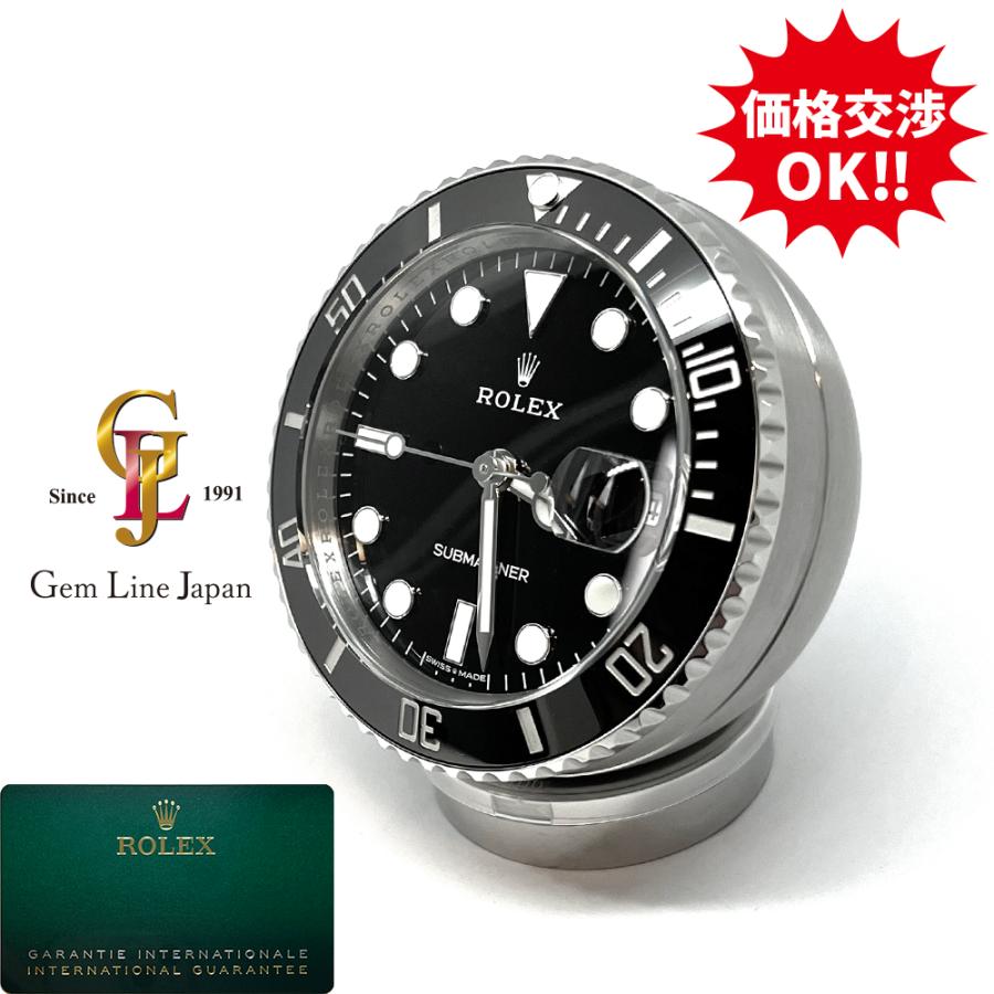 掛け時計　新品　デイトナ　サブマリーナ ROLEX（ロレックス） 新品 サブマリーナ デイト デスク クロック