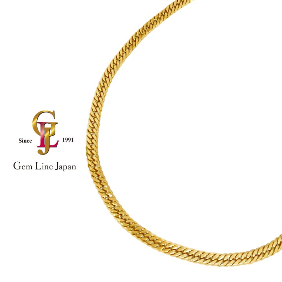 K18 6面ダブル 喜平 ネックレス 50.95g 50cm : ジェムラインジャパン