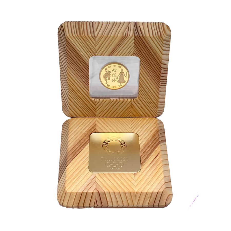 15.60g 【未使用】純金製 K24 2020東京オリンピック競技大会記念 1万円 プルーフ金貨の画像