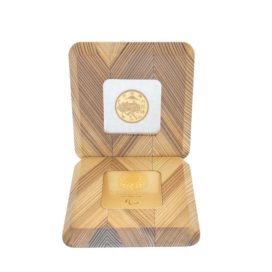15.60g 【未使用】純金製 K24 2020東京パラリンピック競技大会記念 1万円 プルーフ金貨の画像