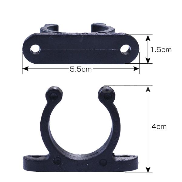 ２個セット　プラスティックスプリングクリップ 30φ　ボートフック掛け |  | 02