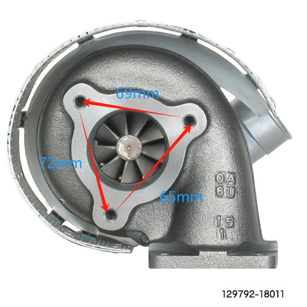受注品新品 ヤンマーマリンターボ 129792-18010/129792-18011 4JM-TZ