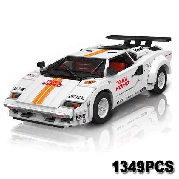 カウンタック ランボルギーニ デザイン 1349ピース レゴ互換品