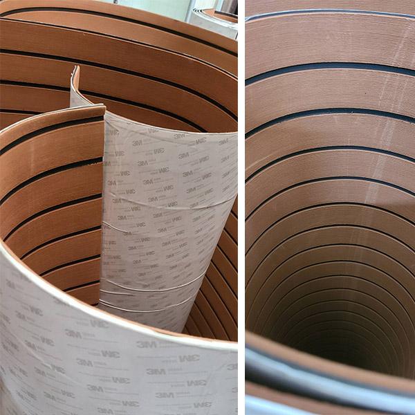 訳あり 船用デッキマット 船舶用チーク調床材 1,200×2,400mm 訳あり 船用デッキマット 船舶用チーク調床材 1,200×2,400mm