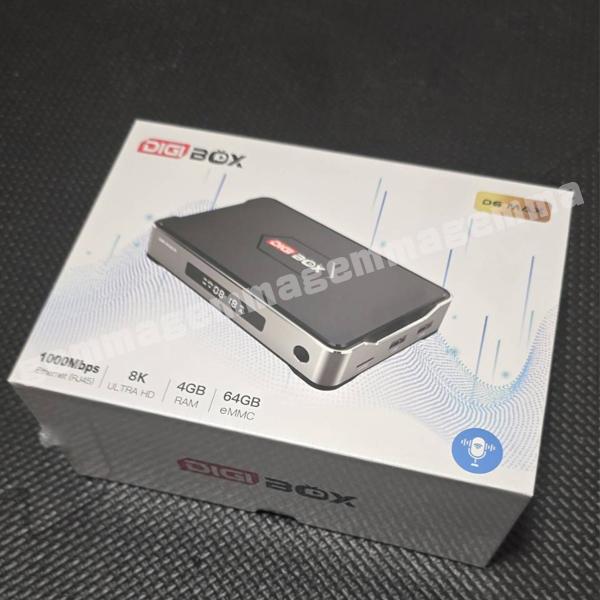即納！日本公式代理店 DIGIBOX D6 MAX 2026年最新＆8K 4GB+64GB