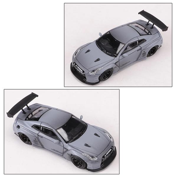 1/64 NISSAN 日産 GT-R R35 ニッサン GTR ミニカー War gray LB