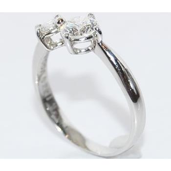ダイヤモンド-0.752ct/VS-2 オーダーメイドデザイン プラチナ リング 